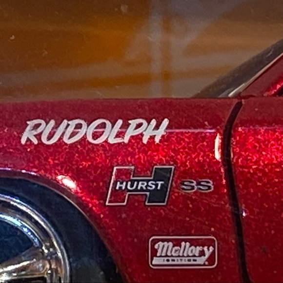 Jada BigTime Muscle Diecast 1970 Chevy Chevelle SS 1:32 Saint Nick Xmas Racing - Picture 3 of 8